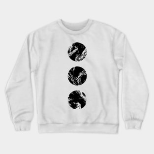 Black and White Dry Bones | Seneh Design Co. Crewneck Sweatshirt